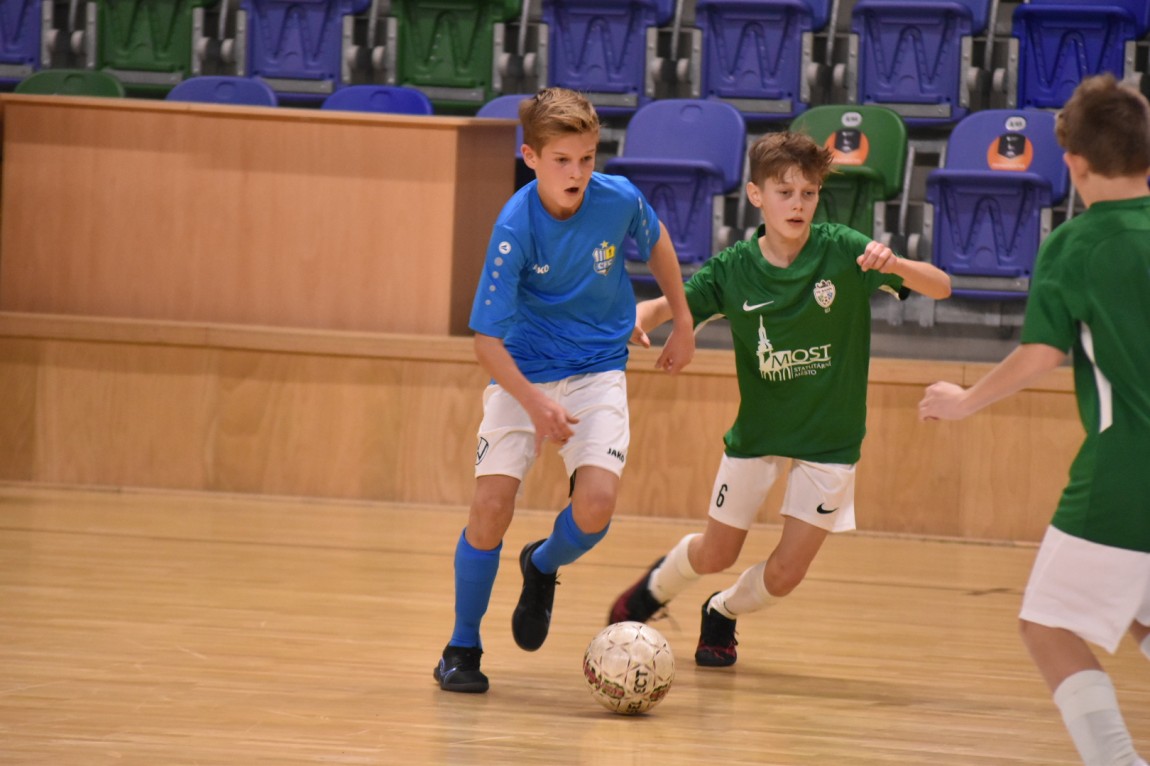 U10: Halový turnaj se Slavii Praha a Chemnitzerem FC v sobotu ve Sportovní hale